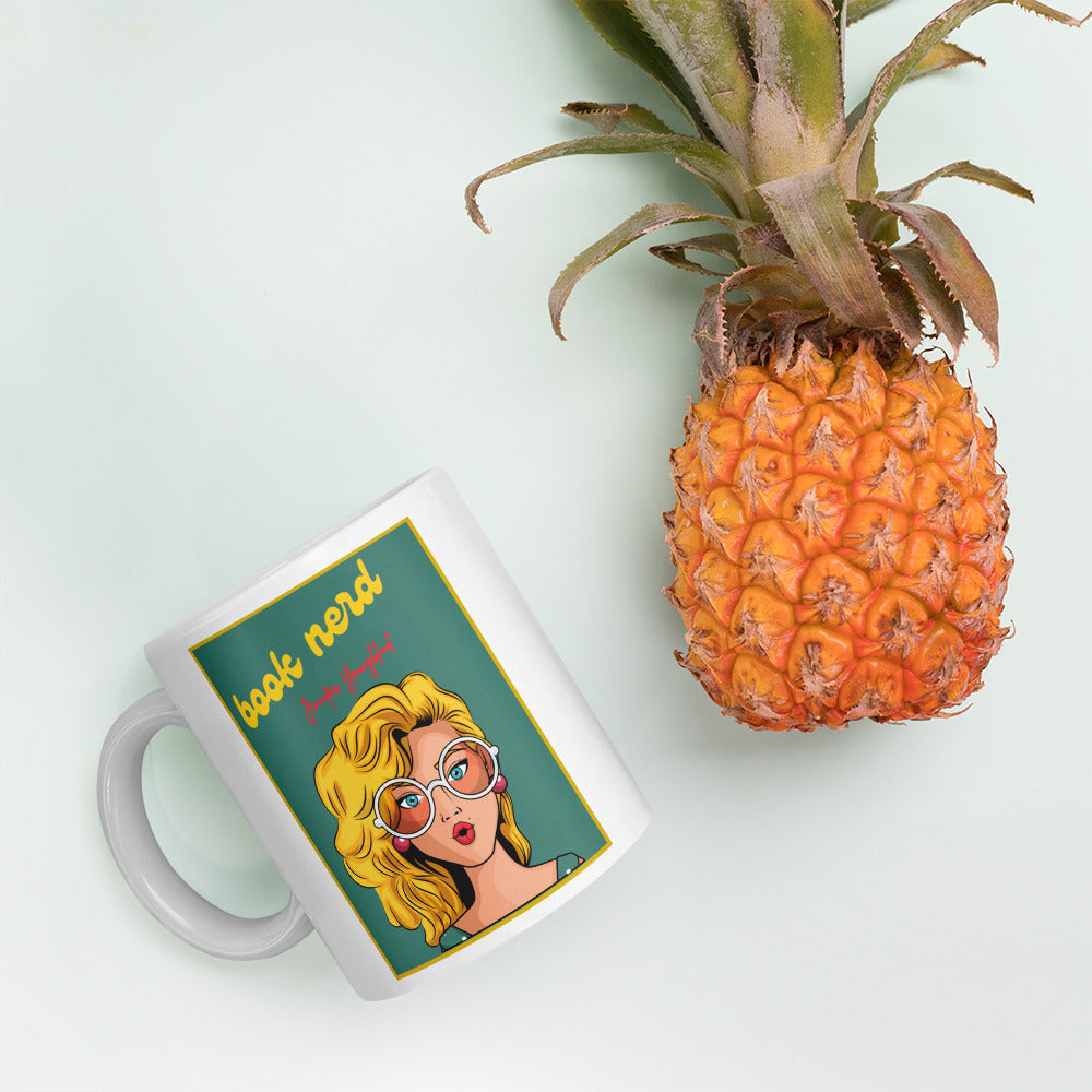 Book Nerd Glossy Mug