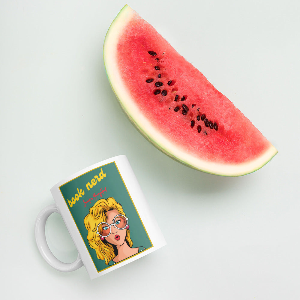 Book Nerd Glossy Mug